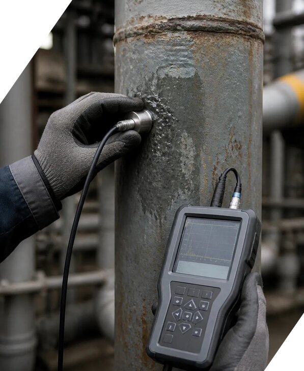 Ультразвуковая толщинометрия труб в Узловой от 1528 р. | ЭкспертизаРоссия